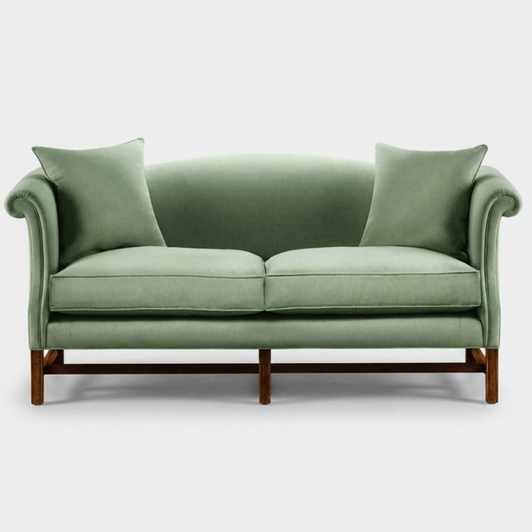 Made-to-order sofa handmade by Savery's of Broadway